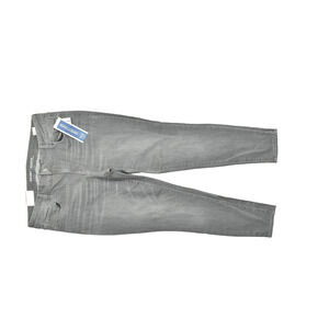 NEW Old Navy Rockstar Mid-Rise Gray Jeans Women's Plus Size 14 Regular